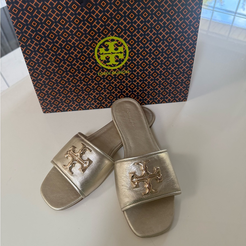 Tory Burch Leather Sole Sandals